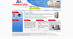Desktop Screenshot of paramountbhilai.com