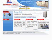 Tablet Screenshot of paramountbhilai.com